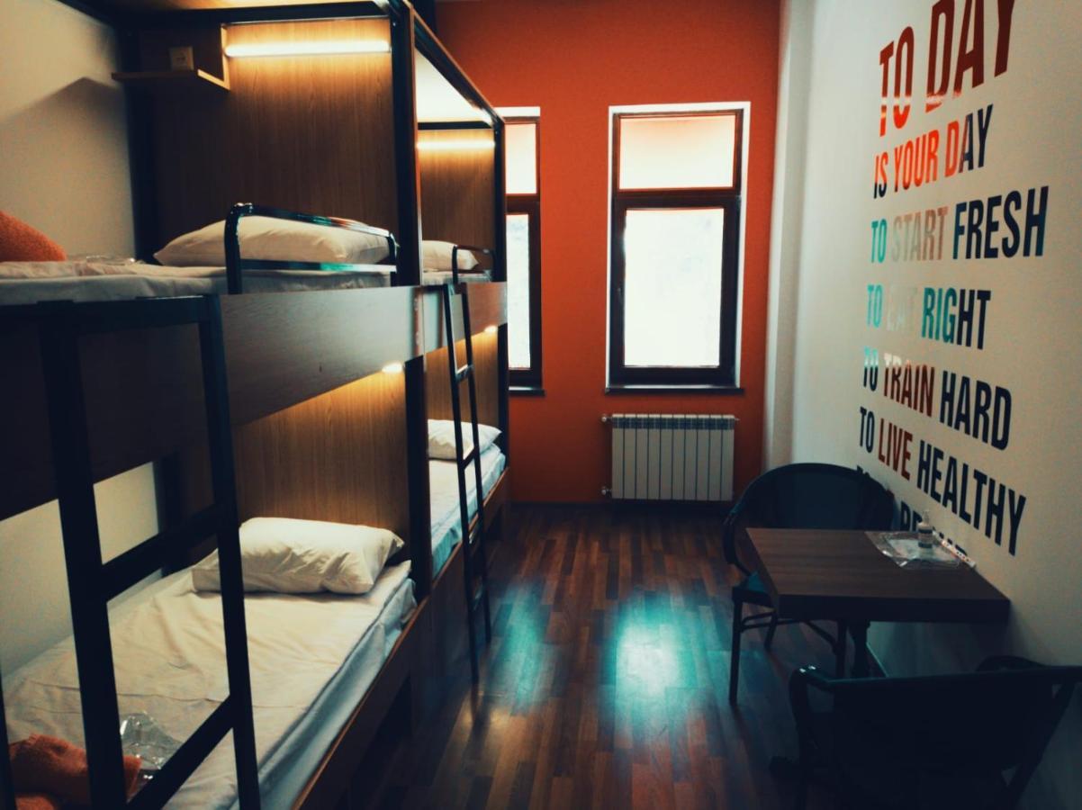Central Hostel Sheki Exterior foto