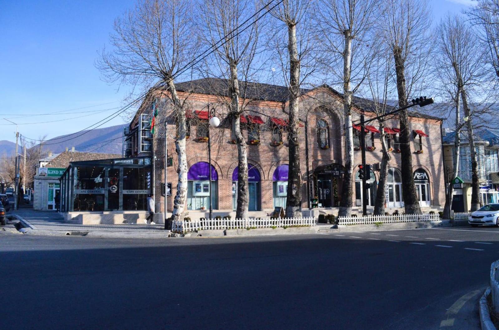 Central Hostel Sheki Exterior foto