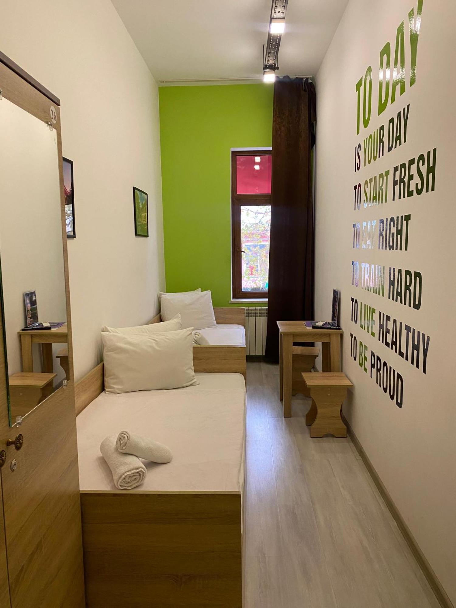 Central Hostel Sheki Exterior foto